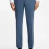 Two-piece extra-slim-fit suit in wool-blend poplin Two-piece extra-slim-fit suit in wool-blend poplin
