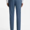 Two-piece extra-slim-fit suit in wool-blend poplin Two-piece extra-slim-fit suit in wool-blend poplin