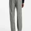 Two-piece modern-fit suit in sharkskin fabric Two-piece modern-fit suit in sharkskin fabric