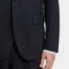 Two-piece modern-fit suit in stretch twill