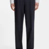 Two-piece modern-fit suit in stretch twill