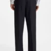 Two-piece modern-fit suit in stretch twill