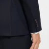Two-piece regular-fit suit in patterned stretch cloth