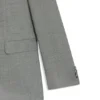 Two-piece regular-fit suit in patterned stretch cloth