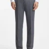 Two-piece regular-fit suit in stretch bouclé