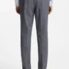 Two-piece regular-fit suit in stretch bouclé