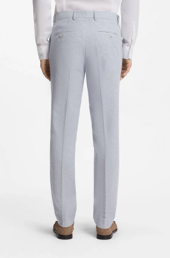 Two-piece regular-fit suit in stretch bouclé Two-piece regular-fit suit in stretch bouclé