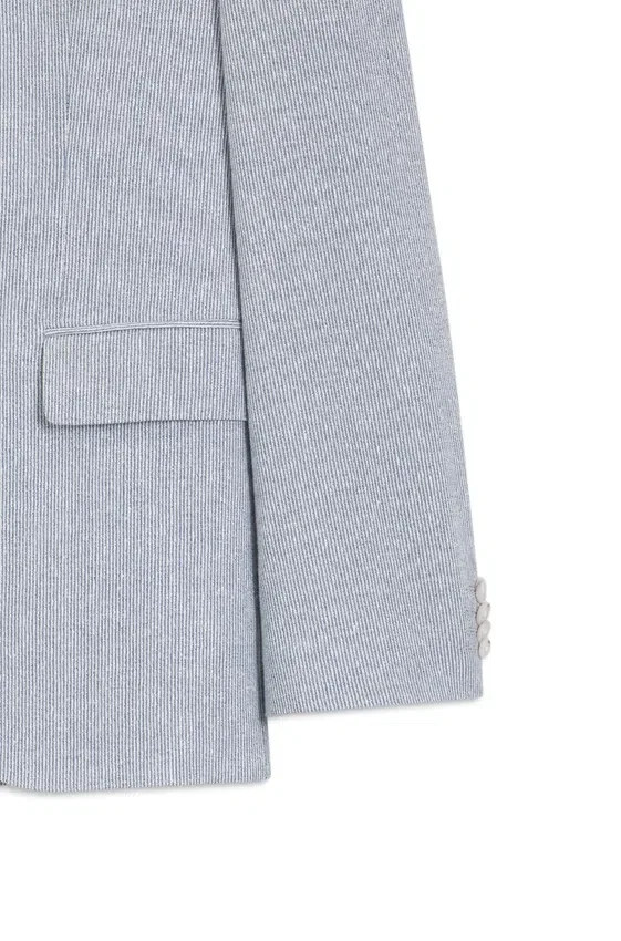 Two-piece regular-fit suit in stretch bouclé Two-piece regular-fit suit in stretch bouclé