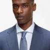 Two-piece regular-fit suit in virgin wool and silk Two-piece regular-fit suit in virgin wool and silk