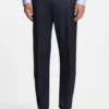 Two-piece regular-fit suit in virgin wool and silk Two-piece regular-fit suit in virgin wool and silk