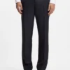 Two-piece regular-fit suit in virgin wool and silk Two-piece regular-fit suit in virgin wool and silk