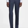 Two-piece regular-fit suit in virgin wool and silk Two-piece regular-fit suit in virgin wool and silk