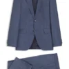 Two-piece regular-fit suit in virgin wool and silk Two-piece regular-fit suit in virgin wool and silk