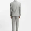 Two-piece slim-fit suit in a wool blend Two-piece slim-fit suit in a wool blend