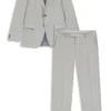 Two-piece slim-fit suit in a wool blend Two-piece slim-fit suit in a wool blend
