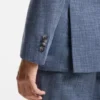 Two-piece slim-fit suit in cotton and virgin wool Two-piece slim-fit suit in cotton and virgin wool