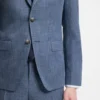 Two-piece slim-fit suit in cotton and virgin wool Two-piece slim-fit suit in cotton and virgin wool