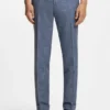 Two-piece slim-fit suit in cotton and virgin wool Two-piece slim-fit suit in cotton and virgin wool