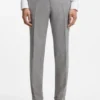 Two-piece slim-fit suit in cotton and virgin wool Two-piece slim-fit suit in cotton and virgin wool
