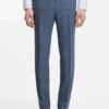 Two-piece slim-fit suit in cotton and virgin wool Two-piece slim-fit suit in cotton and virgin wool