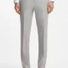 Two-piece slim-fit suit in cotton and virgin wool Two-piece slim-fit suit in cotton and virgin wool