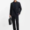 Two-piece slim-fit suit in performance-stretch fabric Two-piece slim-fit suit in performance-stretch fabric