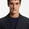Two-piece slim-fit suit in performance-stretch fabric Two-piece slim-fit suit in performance-stretch fabric