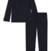Two-piece slim-fit suit in performance-stretch fabric Two-piece slim-fit suit in performance-stretch fabric