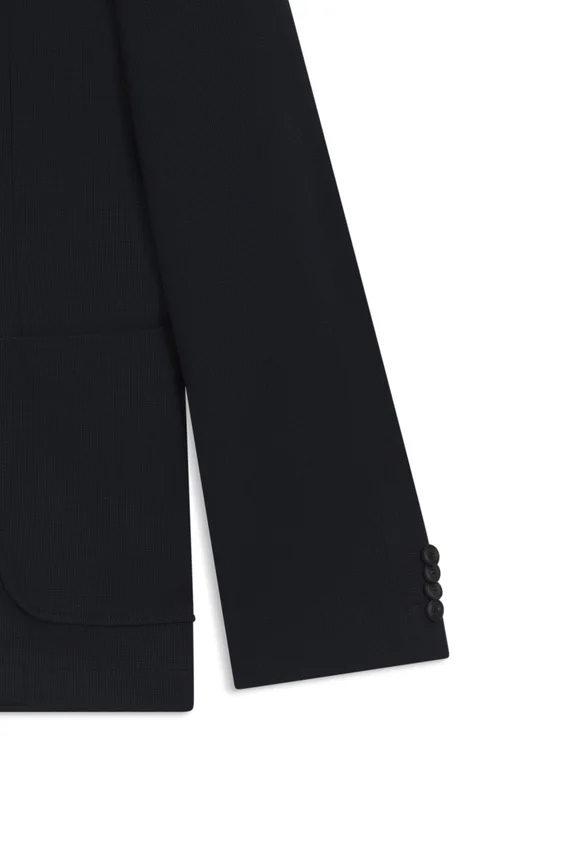 Two-piece slim-fit suit in performance-stretch fabric Two-piece slim-fit suit in performance-stretch fabric