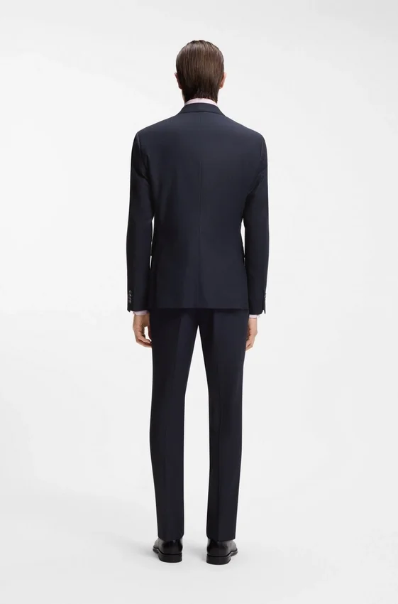 Two-piece slim-fit suit in stretch fabric Two-piece slim-fit suit in stretch fabric