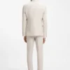 Two-piece slim-fit suit in stretch fabric Two-piece slim-fit suit in stretch fabric