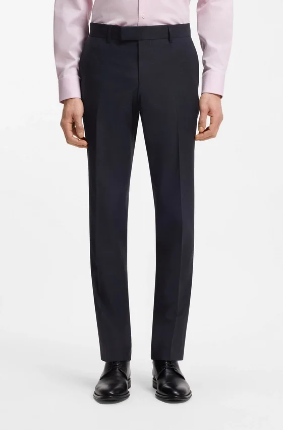 Two-piece slim-fit suit in stretch fabric Two-piece slim-fit suit in stretch fabric