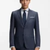 Two-piece slim-fit suit in virgin wool and silk Two-piece slim-fit suit in virgin wool and silk