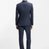 Two-piece slim-fit suit in virgin wool and silk Two-piece slim-fit suit in virgin wool and silk