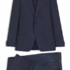Two-piece slim-fit suit in virgin wool and silk Two-piece slim-fit suit in virgin wool and silk