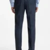 Two-piece slim-fit suit in wool, silk and linen Two-piece slim-fit suit in wool, silk and linen