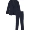 Two-piece suit in virgin wool, silk and linen Two-piece suit in virgin wool, silk and linen