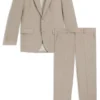 Two-piece suit in virgin wool, silk and linen Two-piece suit in virgin wool, silk and linen