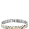 Two-tone cuff with multi-link design