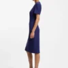 V-neck business dress with seam details V-neck business dress with seam details