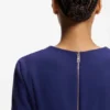 V-neck business dress with seam details V-neck business dress with seam details