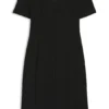 V-neck dress in stretch fabric V-neck dress in stretch fabric