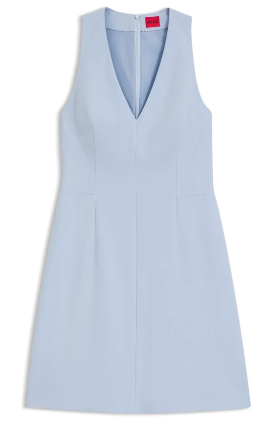 V-neck dress with seam details V-neck dress with seam details