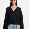 V-neck sweater in a relaxed fit