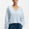 V-neck sweater in a relaxed fit
