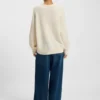 V-neck sweater in Italian yarn