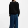 V-neck sweater in Italian yarn