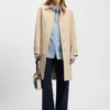 Vertical-stripe blouse in a cotton blend