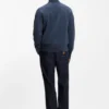 Virgin-wool cardigan in a relaxed fit