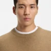 Virgin-wool sweater in a relaxed fit